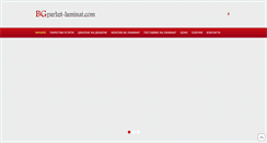 Desktop Screenshot of bgparket-laminat.com